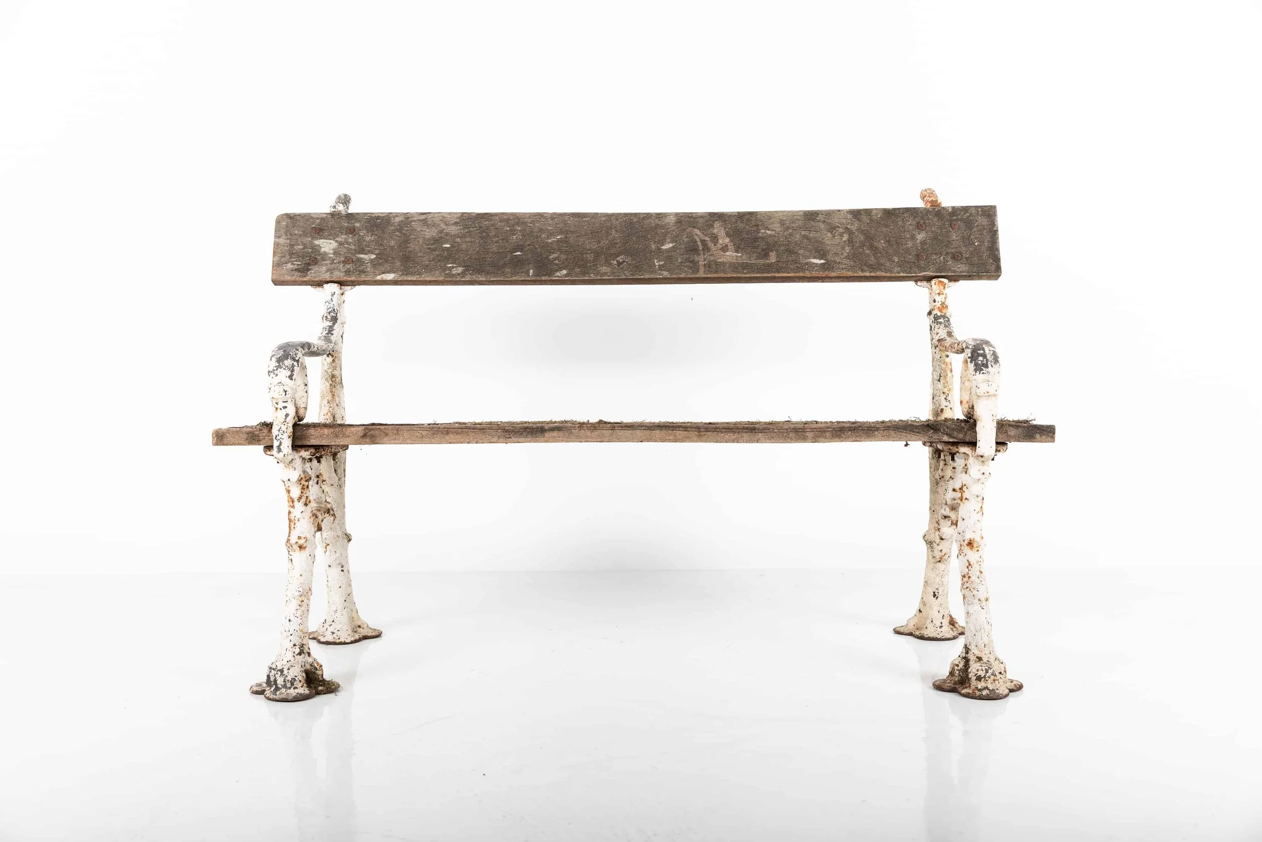 Victorian Faux Bois Garden Bench Antiques Workshop Exceptional Vintage Antique Interior finds with a focus on Clocks and Lighting